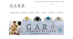 Desktop Screenshot of jewelrybygaro.com